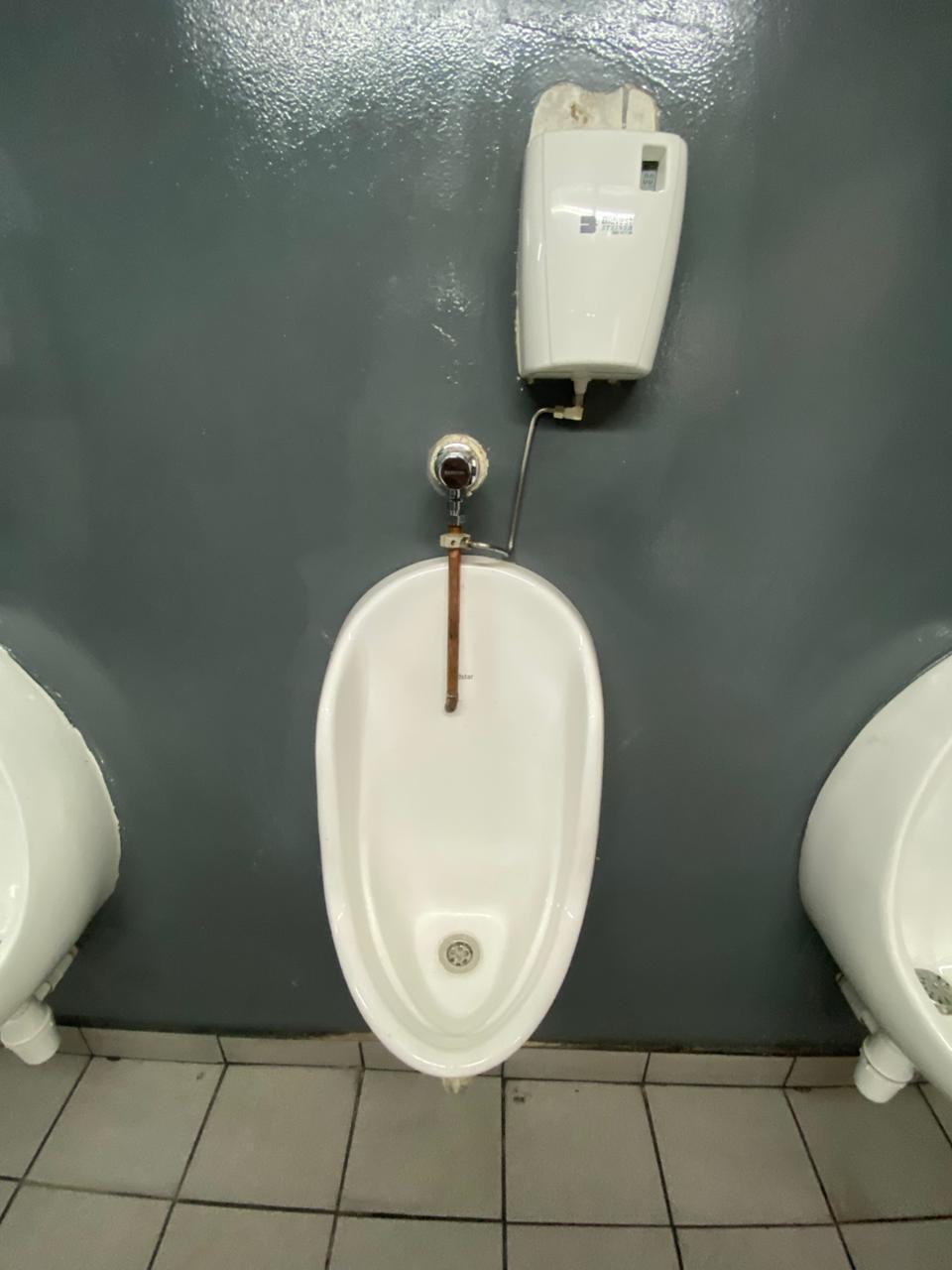 Urinal after repair